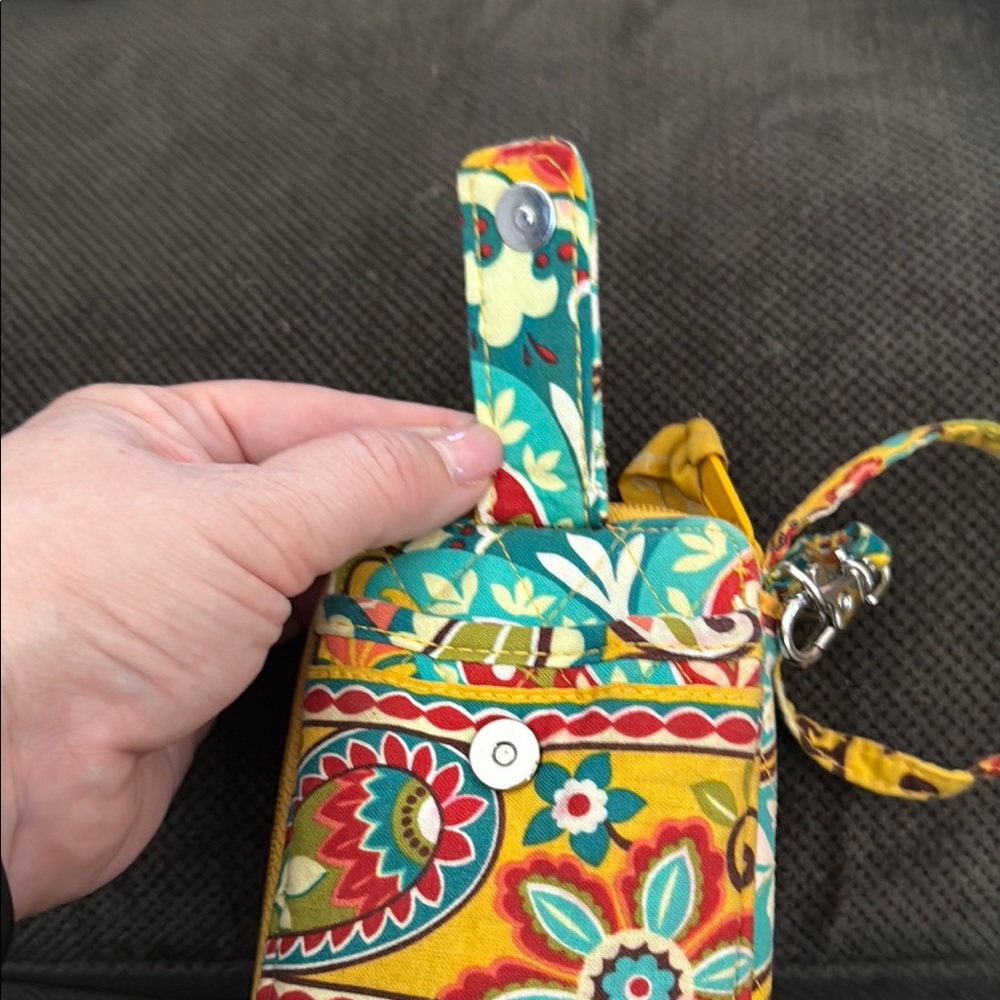 Colorful Floral Phone Pouch - Picture 4 of 5